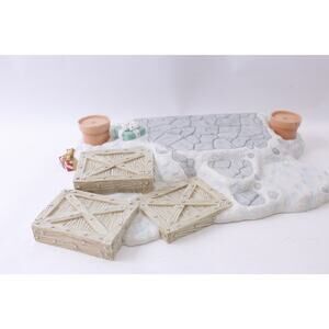 Cherished Teddies, Santa's Workshop, Display Base, Enesco, Priscilla Hillman,